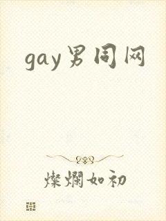 gay男同网封面