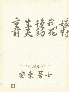 重生后我嫁给了前夫的死对头