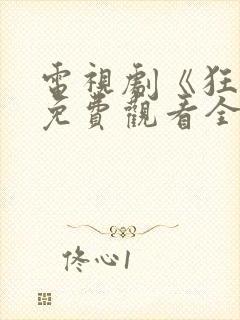 电视剧《狂飙》免费观看全集高清封面