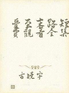 爱至末路短剧免费观看全集完整版