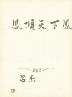 凤倾天下凤吟霜封面