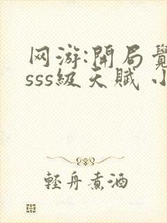 网游:开局觉醒sss级天赋 小说完整免费