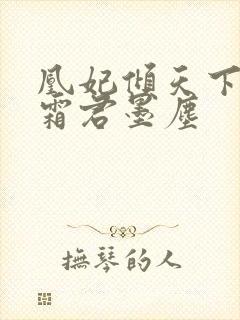 凰妃倾天下凤吟霜君墨尘