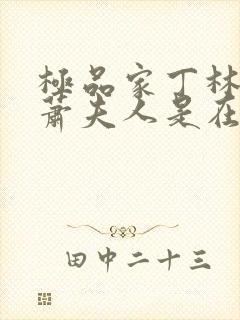 极品家丁林三和萧夫人是在哪一章