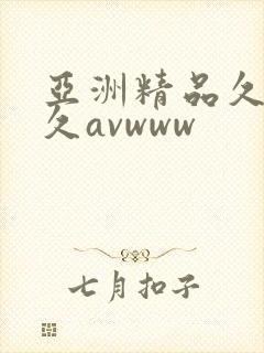 亚洲精品久久久久avwww