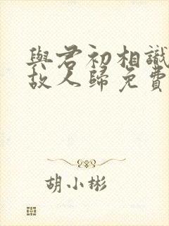 与君初相识犹如故人归免费