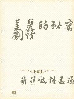 美丽的秘密分集剧情