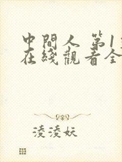 中间人 第1季在线观看全集免费播放