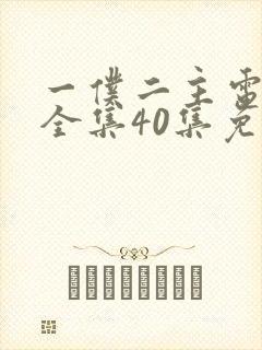 一仆二主电视剧全集40集免费观看封面