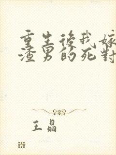 重生后我嫁给了渣男的死对头孙樾