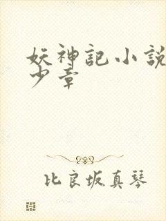 妖神记小说有多少章封面