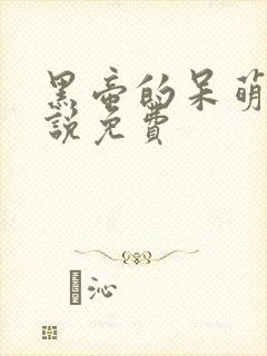 黑帝的呆萌妻小说免费封面