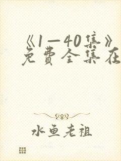 《1—40集》免费全集在线观看沉默荣