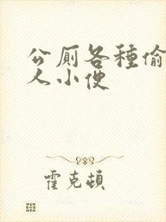 公厕各种偷拍女人小便