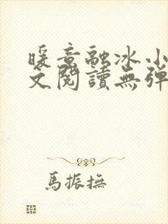 暖意融冰小说全文阅读无弹窗