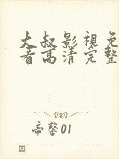 大叔影视免费观看高清完整版