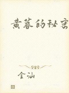 黄蓉的秘密