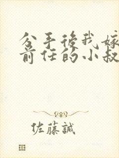 分手后我嫁给了前任的小叔