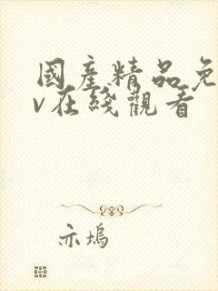 国产精品免费av在线观看