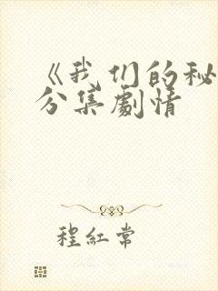 《我们的秘密》分集剧情