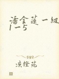 潘金莲一级淫片1一5