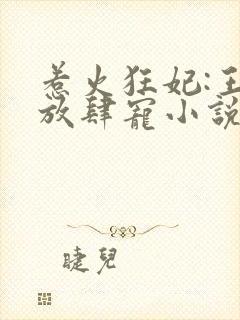 惹火狂妃:王爷放肆宠小说免费阅读