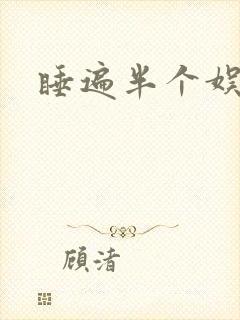 睡遍半个娱乐圈封面