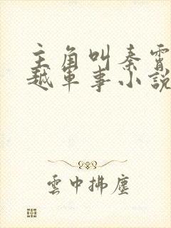 主角叫秦霄的穿越军事小说