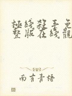 极线杀手免费完整版在线观看