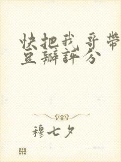 快把我哥带走 豆瓣评分封面