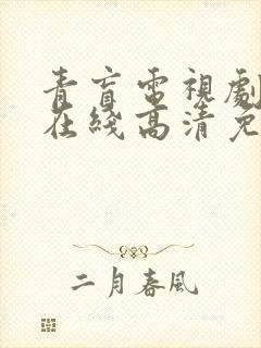 青盲电视剧全集在线高清免费观看