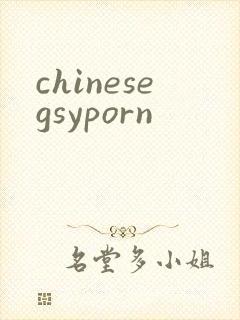 chinesegsyporn