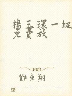 杨玉环一级淫片免费放