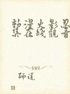 动漫火影忍者全集在线观看