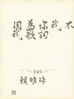 因为你我不在是我歌词