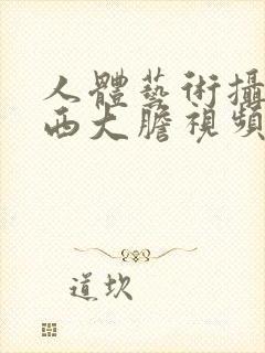 人体艺术摄影西西大胆视频