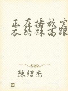 正在播放完全着衣丝袜高跟在线