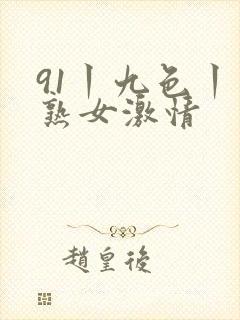 91丨九色丨老熟女激情