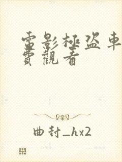 电影极盗车神免费观看