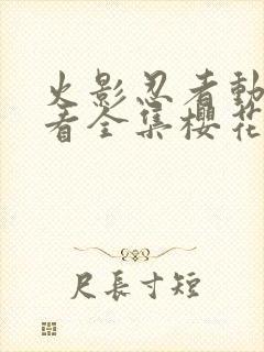 火影忍者动漫观看全集樱花动漫封面