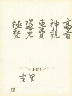 极盗车神高清完整免费观看