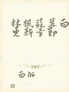 林枫苏慕白最快更新章节