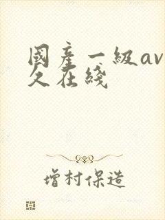 国产一级av永久在线封面