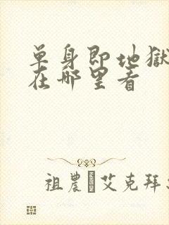 单身即地狱 5在哪里看