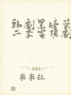 韩剧黑暗荣耀第二季电视剧大全