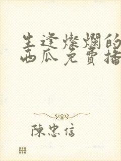 生逢灿烂的日子西瓜免费播放