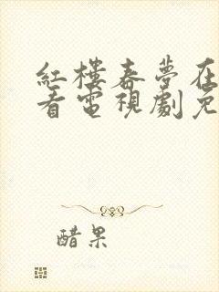 红楼春梦在线观看电视剧免费高清全集