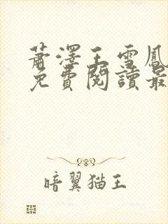 萧泽王雪凤全文免费阅读最新章节更