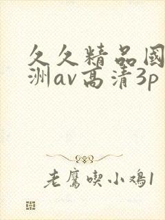 久久精品国产亚洲av高清3p