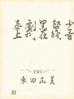 泰剧黑帮少爷爱上我在线看封面